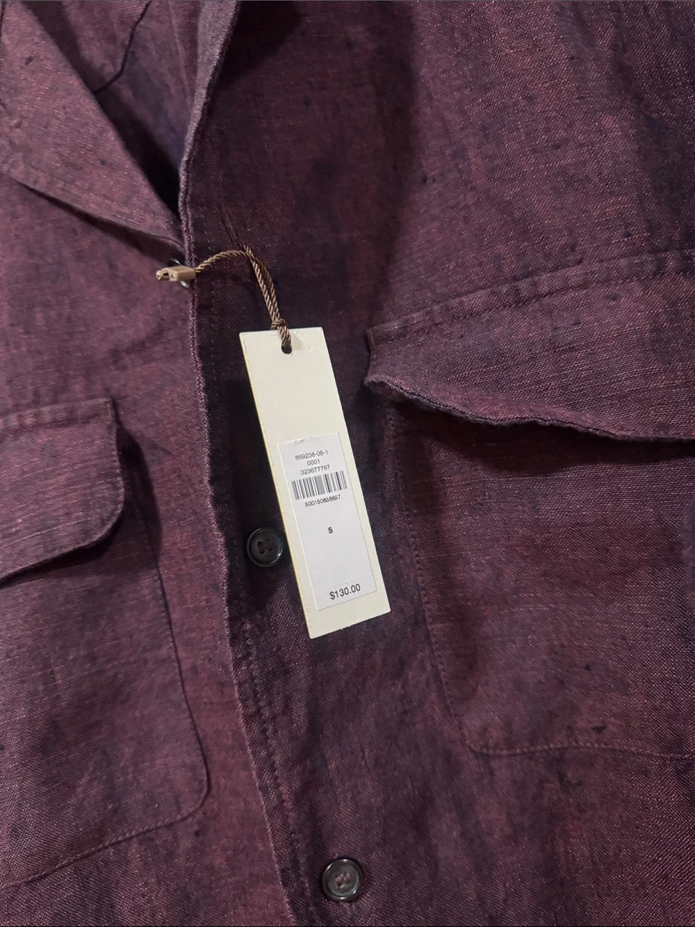 Banana Republic RELAXED-FIT LINEN RESORT SHIRT